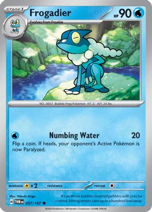 Frogadier 57 - [SV06 Twilight Masquerade]