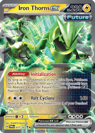 Iron Thorns ex - 077/167 77 - [SV06 Twilight Masquerade] Holofoil