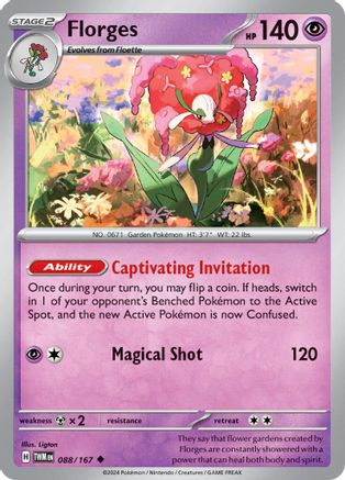 Florges 88 - [SV06 Twilight Masquerade]