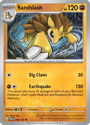 Sandslash 98 - [SV06 Twilight Masquerade]