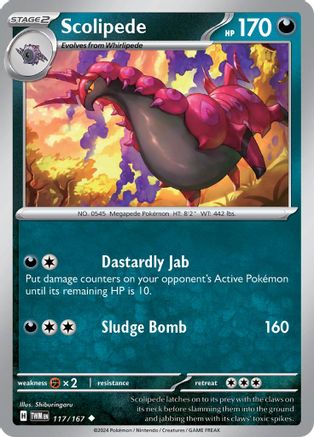 Scolipede 117 - [SV06 Twilight Masquerade]