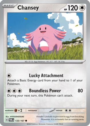 Chansey - 133/167 133 - [SV06 Twilight Masquerade]