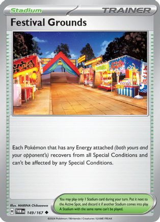 Festival Grounds 149 - [SV06 Twilight Masquerade] Reverse Holofoil