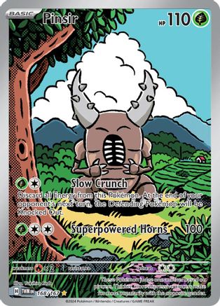 Pinsir - 168/167 168 - [SV06 Twilight Masquerade] Holofoil
