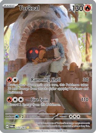 Torkoal - 172/167 172 - [SV06 Twilight Masquerade] Holofoil