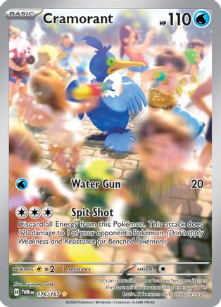 Cramorant - 176/167 176 - [SV06 Twilight Masquerade] Holofoil