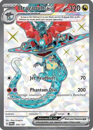 Dragapult ex - 200/167 200 - [SV06 Twilight Masquerade] Holofoil