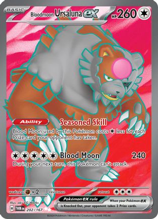 Bloodmoon Ursaluna ex - 202/167 202 - [SV06 Twilight Masquerade] Holofoil