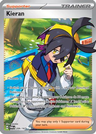 Kieran - 206/167 206 - [SV06 Twilight Masquerade] Holofoil