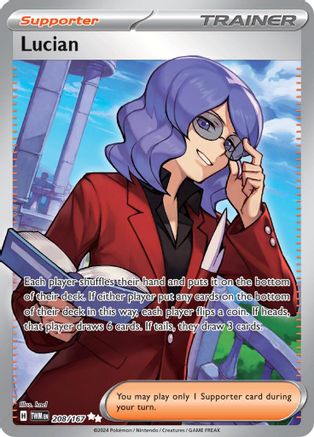 Lucian - 208/167 208 - [SV06 Twilight Masquerade] Holofoil