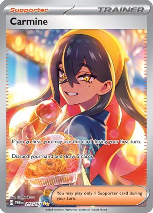 Carmine - 217/167 217 - [SV06 Twilight Masquerade] Holofoil