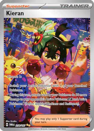 Kieran - 218/167 218 - [SV06 Twilight Masquerade] Holofoil