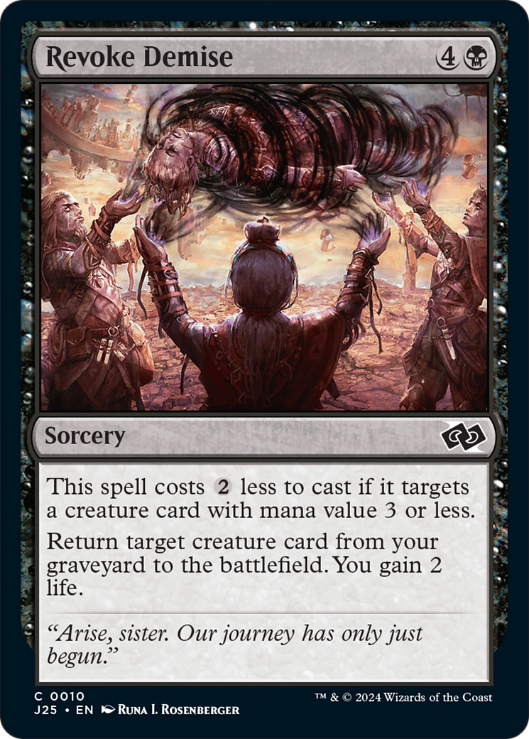 Revoke Demise (J25-010) [Foundations Jumpstart]