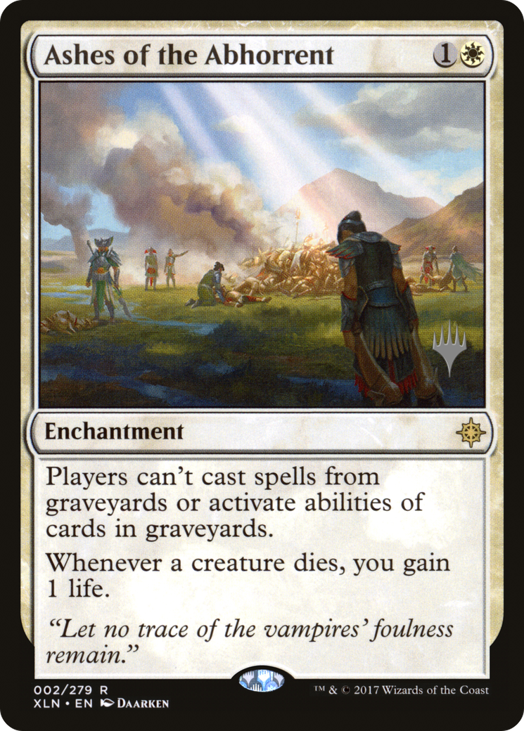 Ashes of the Abhorrent (PPM20-02P) [Promo Pack: Ixalan Promos]
