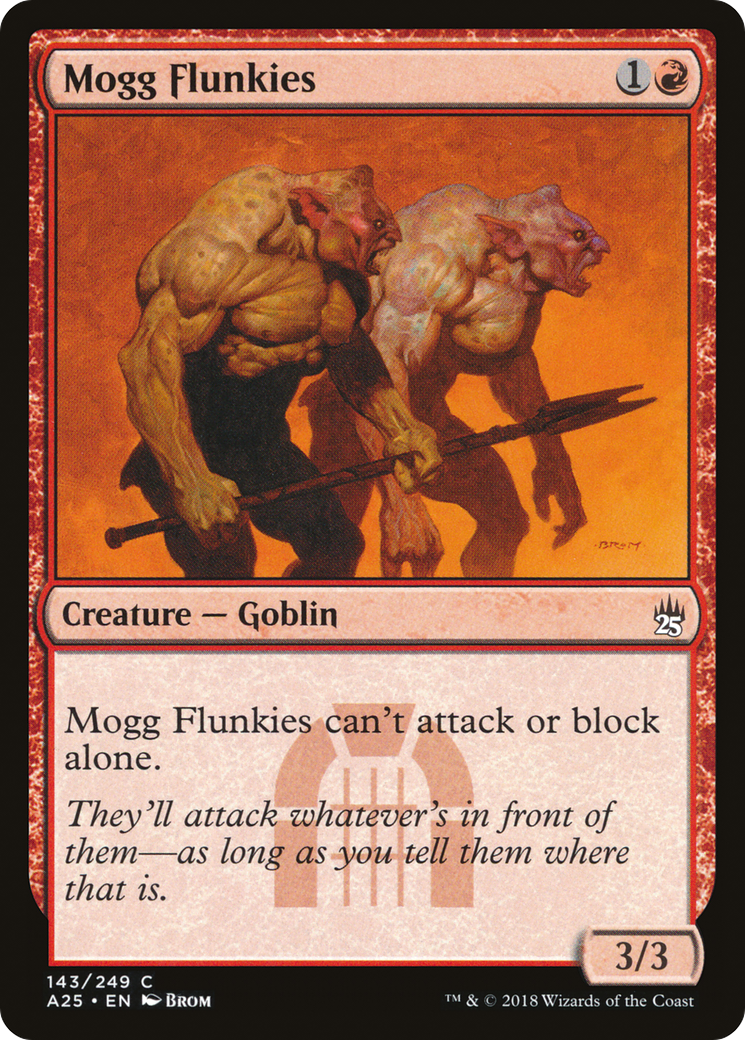 Mogg Flunkies (A25-143) [Masters 25] Foil
