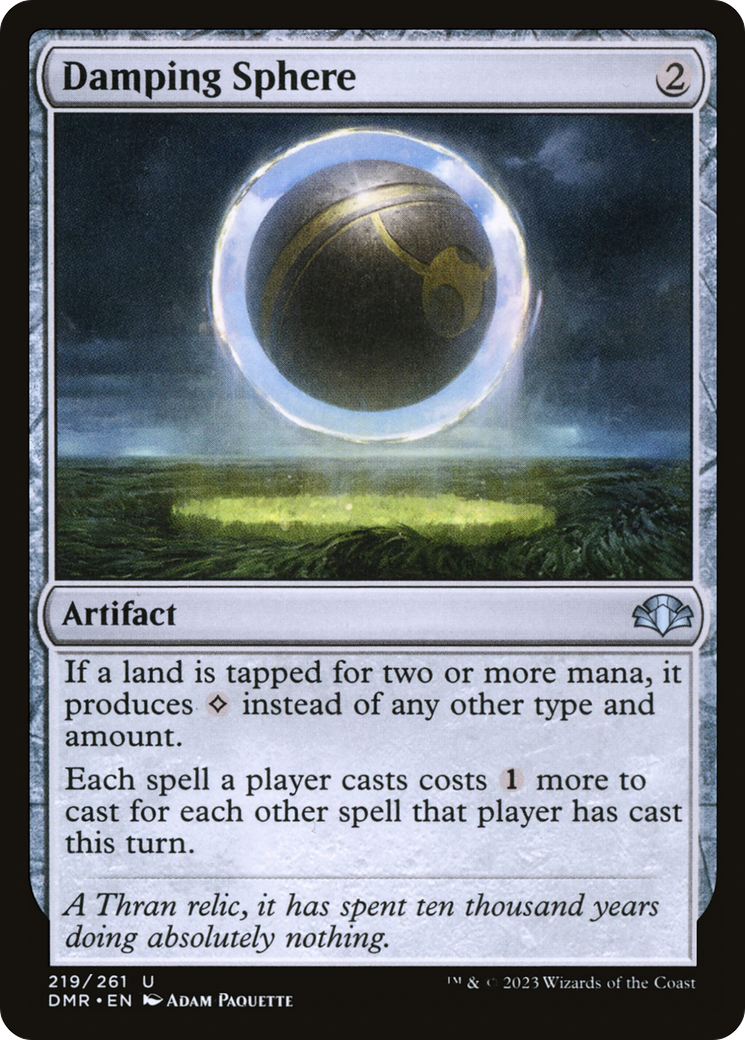 Damping Sphere (DMR-219) [Dominaria Remastered]
