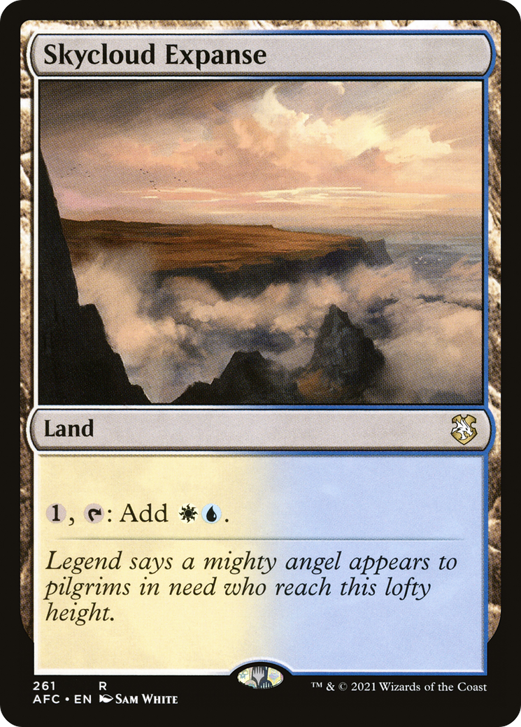 Skycloud Expanse (AFC-261) [Forgotten Realms Commander]