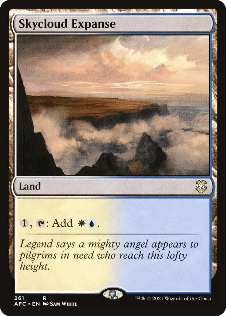 Skycloud Expanse (AFC-261) [Forgotten Realms Commander]