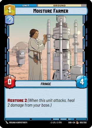Moisture Farmer (055/262) [Shadows of the Galaxy] Foil