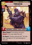 Krrsantan - Muscle for Hire (139/262) [Shadows of the Galaxy] Foil