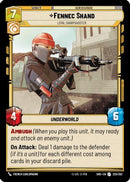 Fennec Shand - Loyal Sharpshooter (220/262) [Shadows of the Galaxy] Foil
