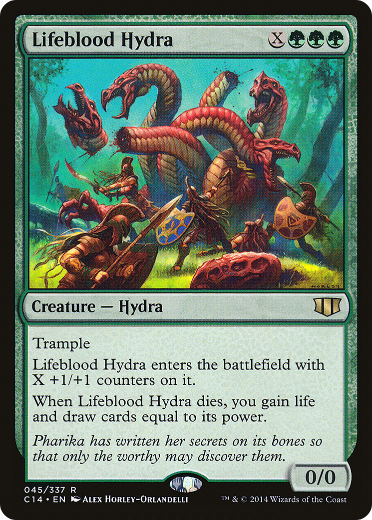 Lifeblood Hydra (C14-045) [Commander 2014]