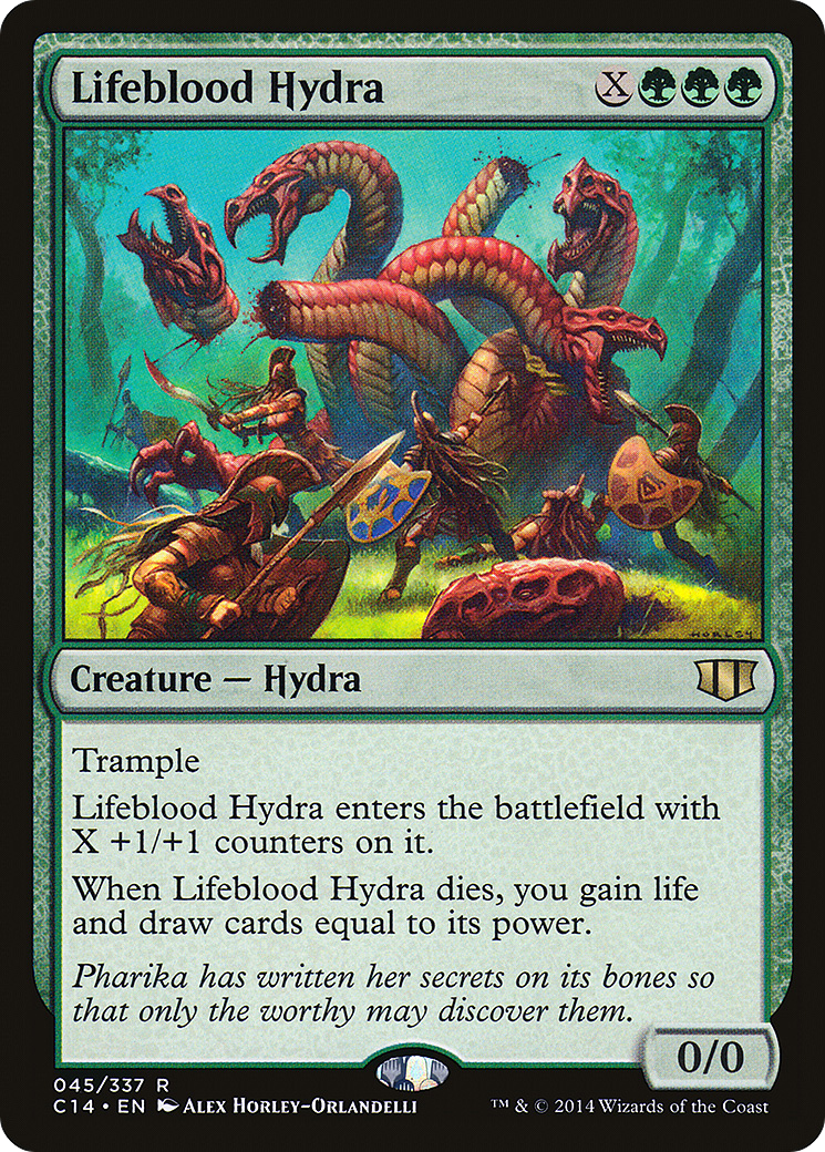Lifeblood Hydra (C14-045) [Commander 2014]