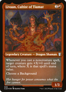 Livaan, Cultist of Tiamat (Foil Etched) (CLB-508) [Commander Legends: Battle for Baldur's Gate] Foil