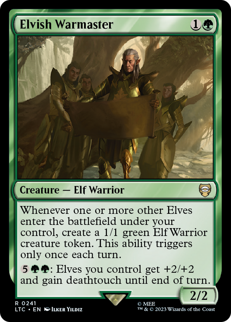 Elvish Warmaster (LTC-241) [Tales of Middle-earth Commander]