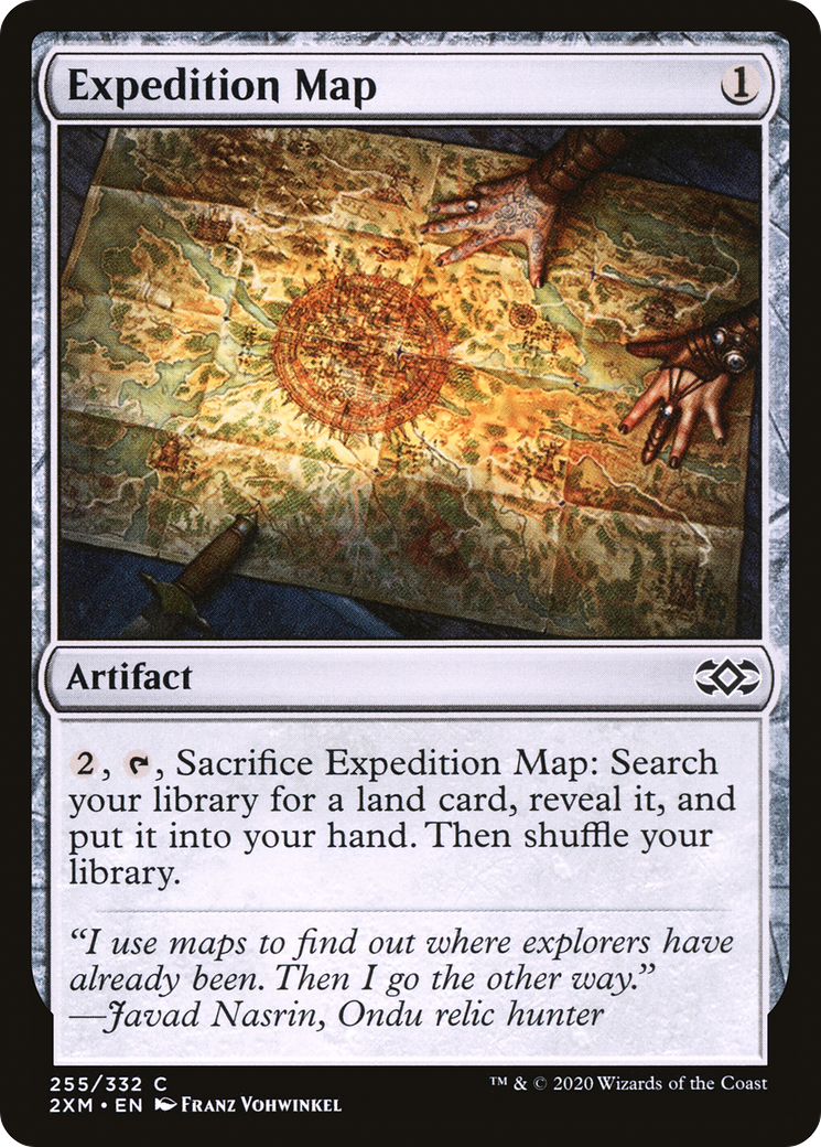 Expedition Map (2XM-255) [Double Masters] Foil