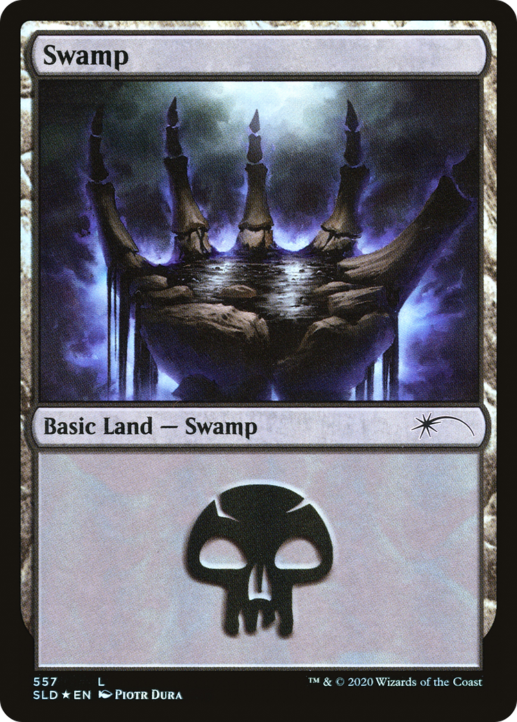 Swamp (SLD-557) [Secret Lair Drop] Foil