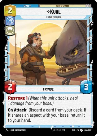 Kuiil - I Have Spoken (041/262) [Shadows of the Galaxy] Foil