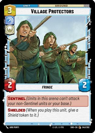 Village Protectors (043/262) [Shadows of the Galaxy] Foil