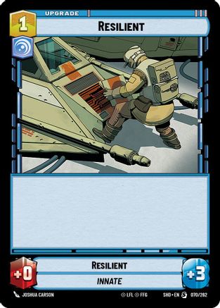 Resilient (070/262) [Shadows of the Galaxy] Foil
