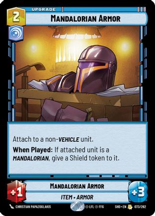 Mandalorian Armor (073/262) [Shadows of the Galaxy] Foil