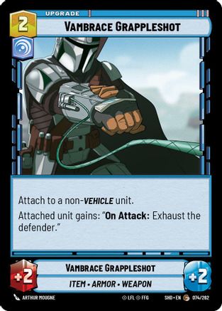 Vambrace Grappleshot (074/262) [Shadows of the Galaxy] Foil