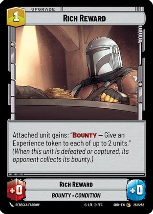 Rich Reward (261/262) [Shadows of the Galaxy] Foil