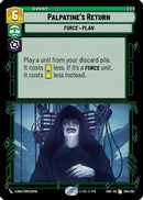 Palpatine's Return (094/262) [Shadows of the Galaxy] Foil