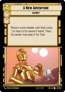 A New Adventure (207/262) [Shadows of the Galaxy] Foil