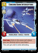 Concord Dawn Interceptors (042/262) [Shadows of the Galaxy] Foil