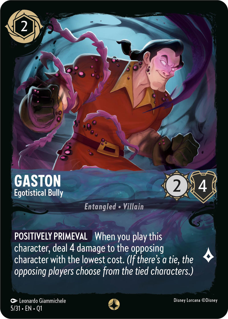 Gaston - Egotistical Bully (5/31) - Illumineers Quest Deep Trouble