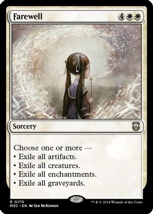Farewell (Ripple Foil) (M3C-170) [Modern Horizons 3 Commander] Foil