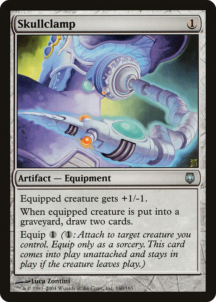 Skullclamp (DST-140) [Darksteel] Foil