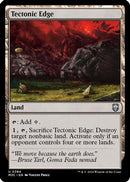 Tectonic Edge (Ripple Foil) (M3C-384) [Modern Horizons 3 Commander] Foil