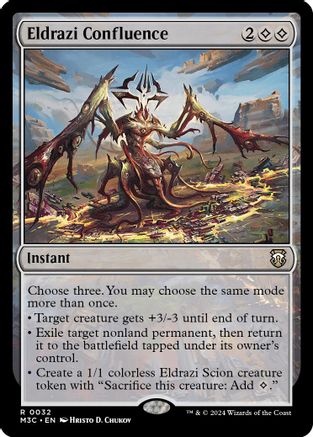 Eldrazi Confluence (Ripple Foil) (M3C-032) [Modern Horizons 3 Commander] Foil