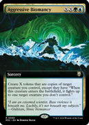 Aggressive Biomancy (Extended Art) (Ripple Foil) (M3C-069) [Modern Horizons 3 Commander] Foil