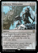 Selective Obliteration (Ripple Foil) (M3C-035) [Modern Horizons 3 Commander] Foil
