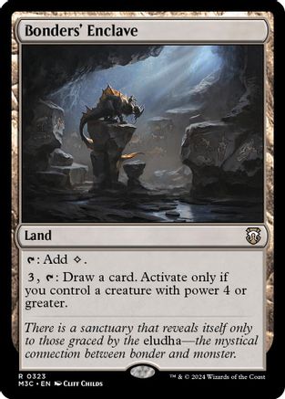 Bonders' Enclave (Ripple Foil) (M3C-323) [Modern Horizons 3 Commander] Foil