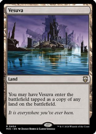 Vesuva (Ripple Foil) (M3C-404) [Modern Horizons 3 Commander] Foil