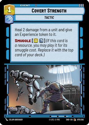 Covert Strength (075/262) [Shadows of the Galaxy] Foil